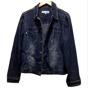 Duplex by Tyte Women's Blue Denim Jacket